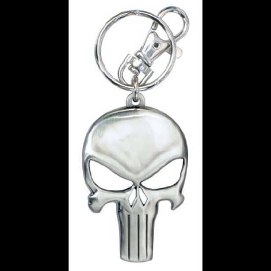 Picture of The punisher alloy keychain