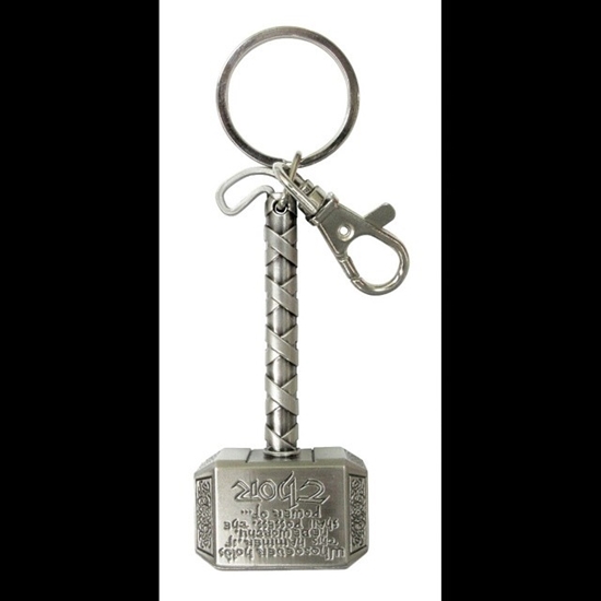 Picture of Thor hammer alloy keychain arrived  for sale