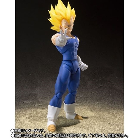 Picture of S h figuarts majin vegeta limited edition action figure